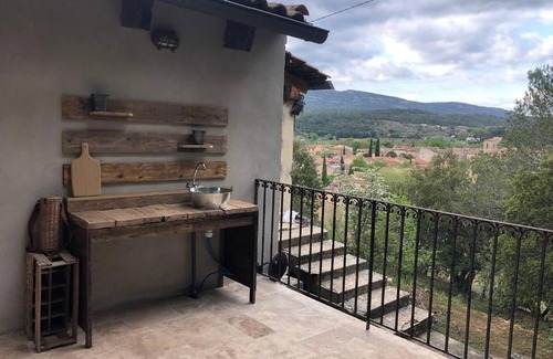 Correns Maison | Chambre privée avec vue et piscine