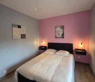Bracquemont Maison | Chambre Rêve en Rose - WIFI - TV