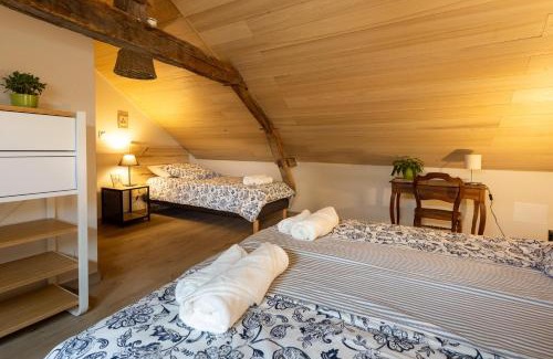 Bouzille Lit Et Petit-Déjeuner | Chambres d'hôtes, table d'hôtes des Reinières proche La Loire à Vélo, 3 chambres 7 couchages