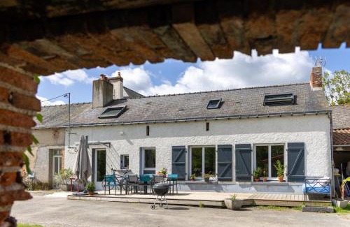 Bouzille Lit Et Petit-Déjeuner | Chambres d'hôtes, table d'hôtes des Reinières proche La Loire à Vélo, 3 chambres 7 couchages