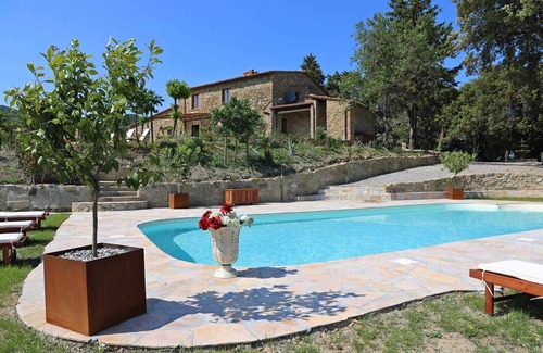 Montecatini Val di Cecina Villa | Incroyable ferme en pierre à quelques km de Volterra