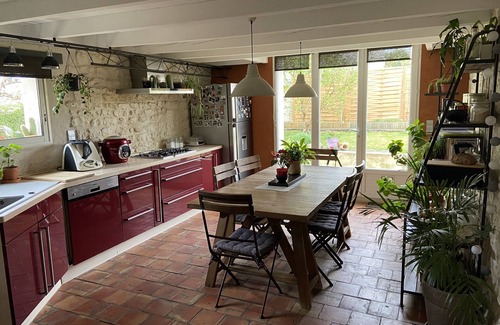 Salles sur Mer Maison | Maison charentaise 135m2, 3 chambres avec jardin et piscine à 5 min de la mer.