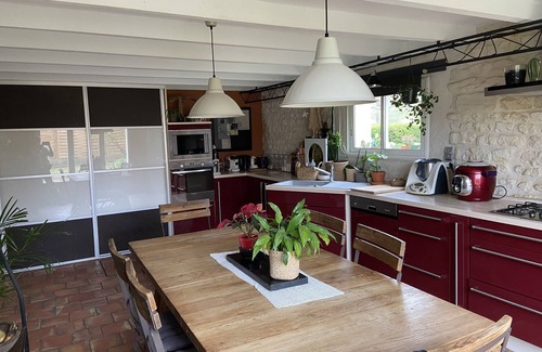 Salles sur Mer Maison | Maison charentaise 135m2, 3 chambres avec jardin et piscine à 5 min de la mer.