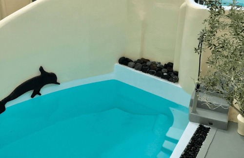 Emporio Villa | Charismatic Santorini Villa | Venetian Villa | 3 Bedrooms | Private Pool & Jacuzzi