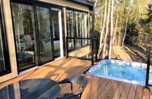 Les Eboulements Chalet De Ski | Charlevoix expérience thermale en pleine nature - Suites Nature Charlevoix - Suite #2