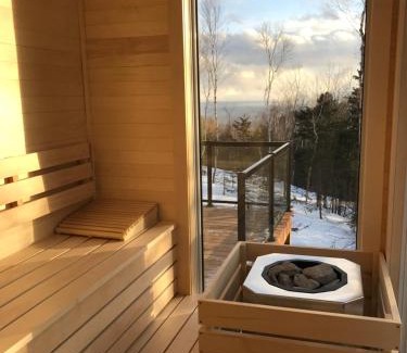Les Eboulements Chalet De Ski | Charlevoix expérience thermale en pleine nature - Suites Nature Charlevoix - Suite #2