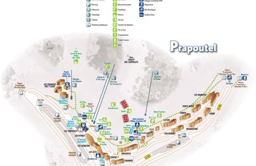 Prapoutel Appartement | Charmant 2 pièces au pied des pistes avec balcon et casier à skis - FR-1-557-78
