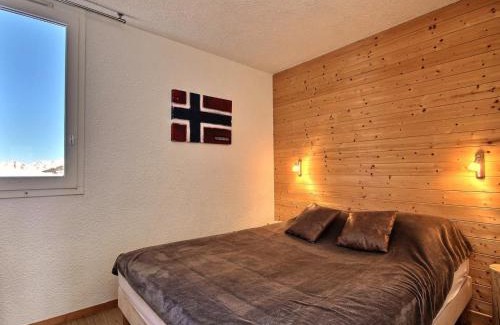 Plagne Villages Appartement | Charmant 2 pièces au pied des pistes avec balcon, pour 4 personnes - FR-1-455-139
