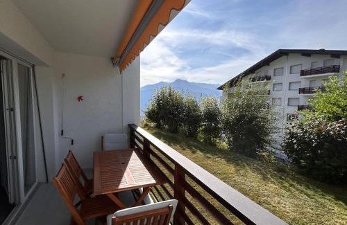Randogne Appartement | Charmant appart, avec parking à quelques minutes du départ des télécabines
