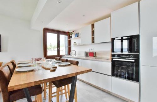 Neuvecelle Appartement | Charmant appartement 4 pers avec balcon et vue lac, proche plage à Neuvecelle - FR-1-498-18