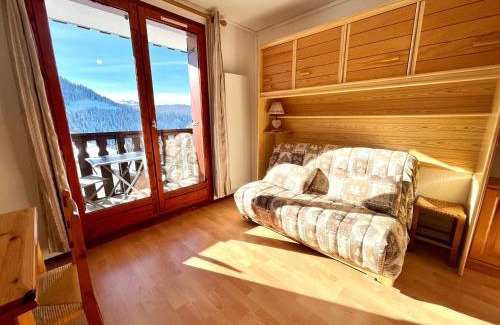 Notre-Dame-de-Bellecombe Appartement | Charmant studio au pied des pistes, animaux admis - FR-1-505-79