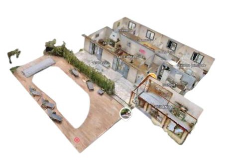Saint-Laurent-des-Hommes Maison | Charmante maison avec parc arboré & piscine au sel