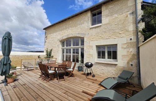 Avon-les-Roches Maison | Charmant Gîte 6 Pers avec Piscine Privée et Jardin, Avon-les-Roches - FR-1-381-629