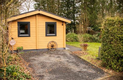 Krachtighuizen Autre | Charmant, gezellig en knus 5p chalet op Veluwe naast Sauna Drome