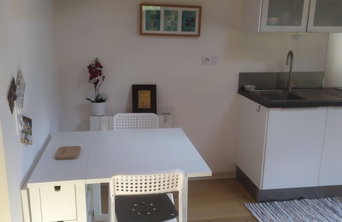 Les Bossons Appartement | Charmant Studio dans un chalet individuel, lieu calme et verdoyant