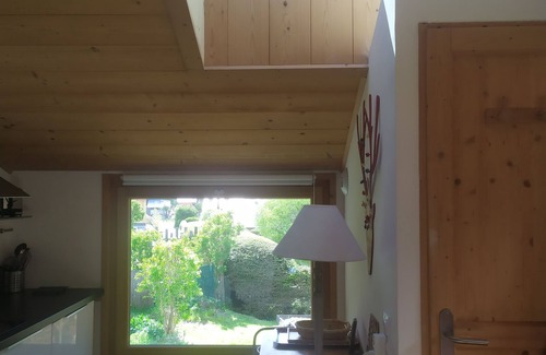 Les Bossons Appartement | Charmant Studio dans un chalet individuel, lieu calme et verdoyant