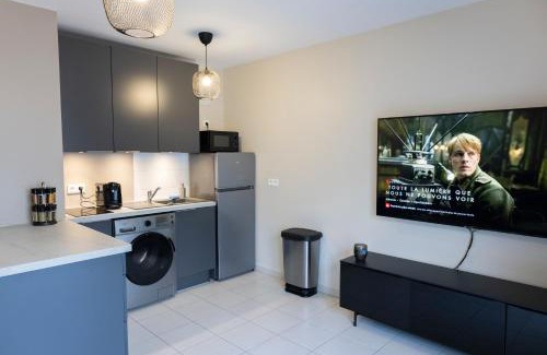Bussy-Saint-Georges Appartement | Charmant studio en résidence avec parking