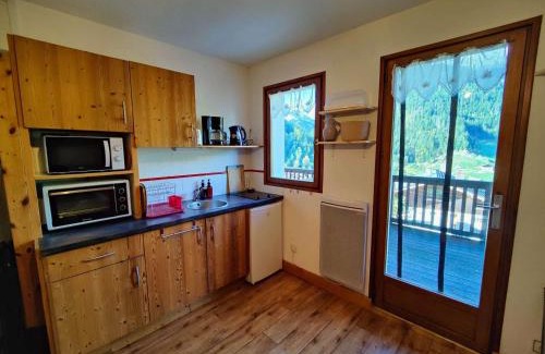 Beaufort Appartement | Charmant studio 19m², idéal 3 pers, avec terrasse et parking, proche commerces et navette ski - FR-1-342-307