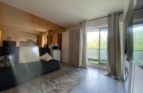 Saint-Maurice Appartement | Charmant studio avec balcon - St Maurice