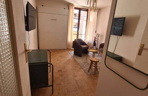 Les Chutes Lavie Maison | Charmant studio avec balcon