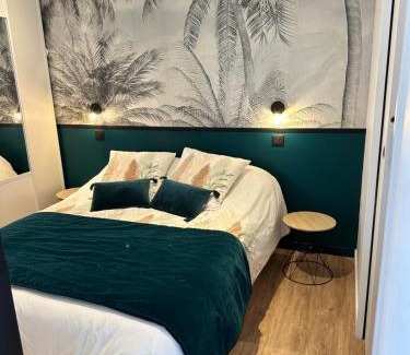 Arbonne Appartement | Charmant studio climatisé avec chambre séparée, à 3 kms de Biarritz et Bidart