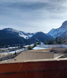 Gresse-en-Vercors Appartement | Charmant studio 5 personnes style montagnard