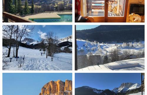 Gresse-en-Vercors Appartement | Charmant studio 5 personnes style montagnard