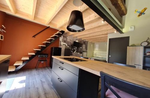 Rochetrejoux Maison | Charmant studio rénové avec mezzanine, cour privative et parking à Rochetrejoux - FR-1-426-479