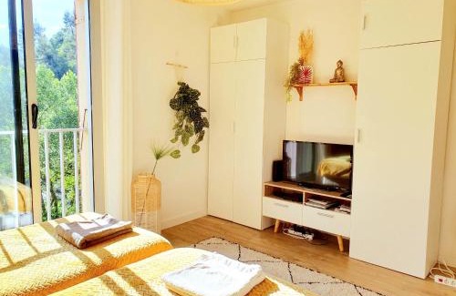 Digne-les-Bains Appartement | Charmant studio vue montagne