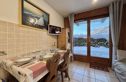 Praz-sur-Arly Appartement | Charmant T2 cabine avec parking à Praz-sur-Arly - 4 pers - FR-1-603-49