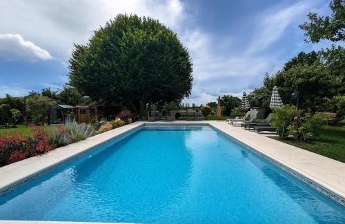 Paulnay Lit Et Petit-Déjeuner | Charmante Chambre d'Hôtes avec Piscine Chauffée et Terrasse Privative dans le Parc de la Brenne - FR-1-591-597