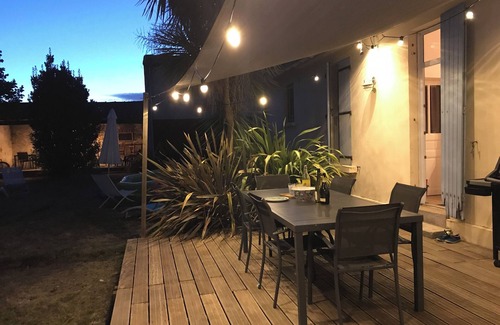 La Bernerie-en-Retz Maison | Charmante Maison de Vacances en Centre Ville Avec Jardin Clos à 300m de la Plage
