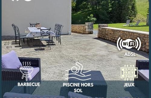 Aubertin Maison | Charmante maison - Terrasse, Piscine - Près de Pau