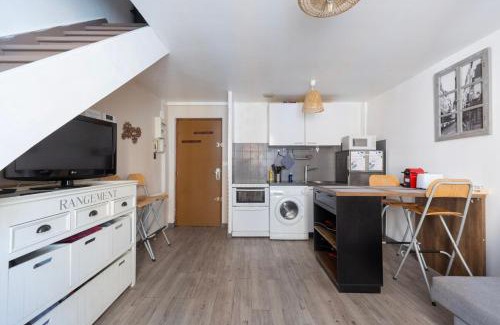 Villefranche-sur-Saone Appartement | Charme et Tranquillité - Duplex Vintage avec Confort Moderne