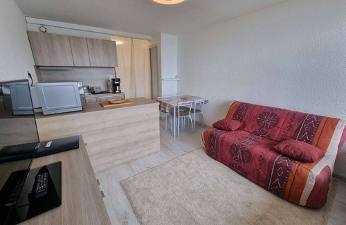Saint-Michel-de-Chaillol Appartement | Charmant Studio Rénové 4 Pers, Balcon Sud, Proche Station