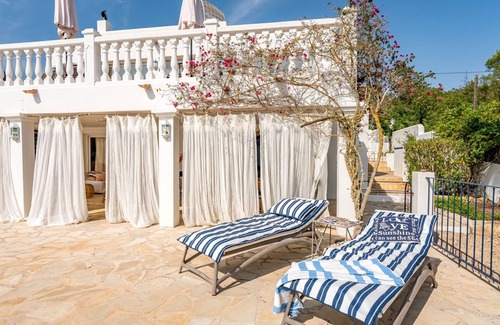 Sant Antoni de Portmany Maison | Maison de vacances 'Can Paradís' avec vue sur la mer, Wi-Fi et climatisation