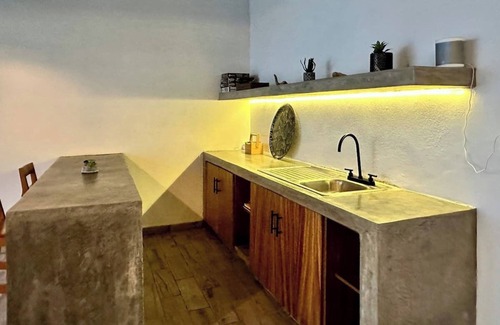 Brisas de Zicatela Maison | Charming 1-bedroom house Brisas de Zicatela with WiFi, AC, palapa,swimmingpool