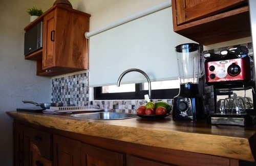 Rio Lagartos Appartement | Charming 1-Bedroom Apartment in Río Lagartos. AC, Rooftop Deck & Private Pier -F
