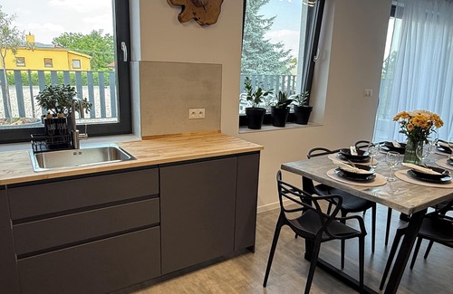 Senec Appartement | Charming 2-bedroom family-friendly apartment with WiFi and AC in Senec