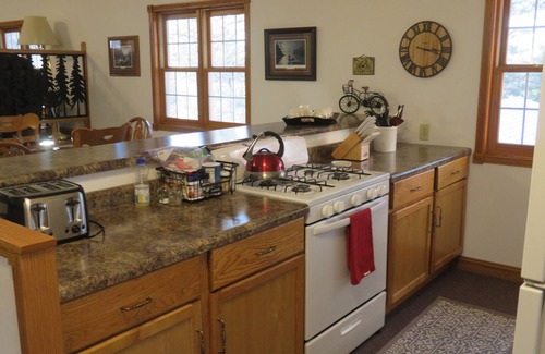 Backus Cabine | Charming 2-bedroom barn loft with AC on enchanting Ponto Lake near Backus
