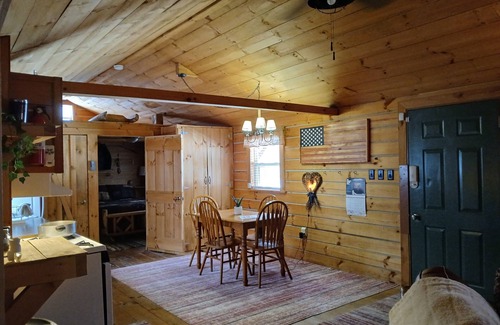 Waverly Cabine | Charming 2-bedroom cabin in the lovely hills of Pike county. Why book a hotel?