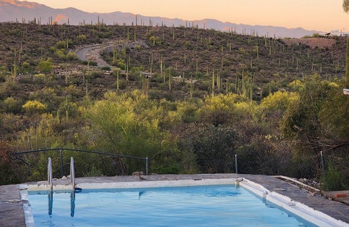 Tucson Cabine | Casita 2 chambres sur ranch historique de Tucson Vue superbe et charme rustique