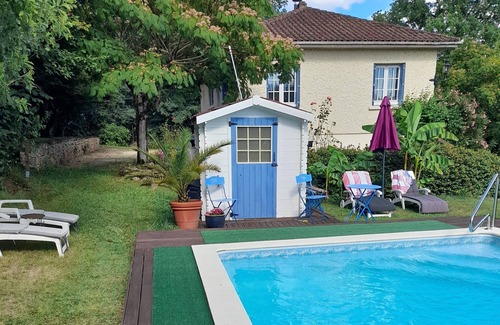 Soturac Maison | Charming 2-bedroom house in nice Soturac with AC, WiFi