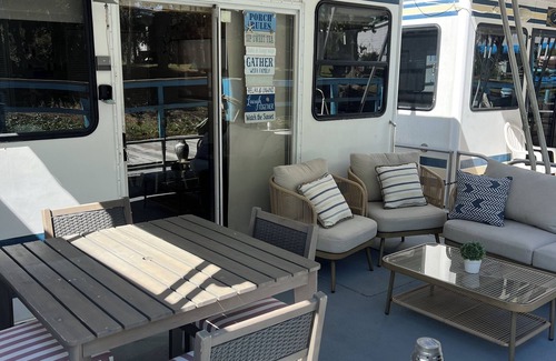River Ridge Location De Bateaux | Charming 2 bedroom house boat on St John’s River in Deland “Kingfisher”