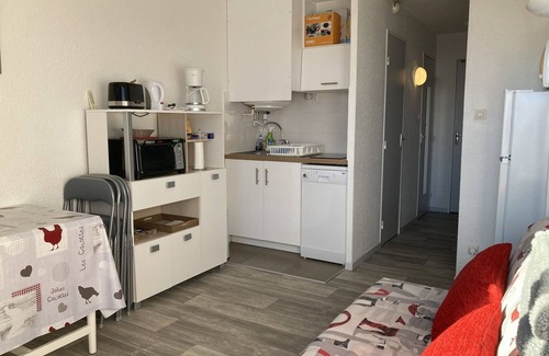 Eclose-Est Appartement | Charmant 2 pièces à l'Alpe d'Huez, 4 pers, balcon sud, casier à skis