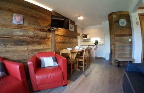 Avoriaz Appartement | Charmant 2P Cabine pour 6 avec Wifi à Avoriaz, skis aux pieds