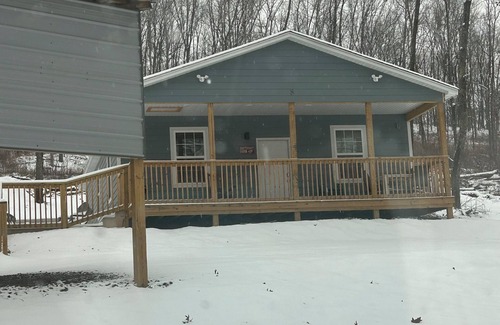 Scottsboro Cabine | Charming 3-bedroom cabin with WiFi, AC in soothing Scottsboro
