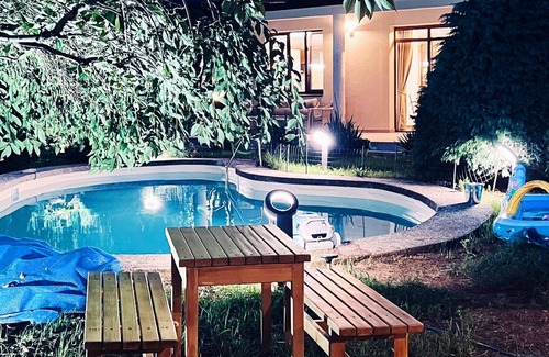 Dragomirna Villa | Charming 4-bedroom villa-generous garden-inviting swimming pool-hot tub-sauna.