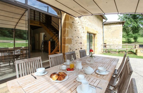 Capdrot Maison | Gîte Périgord indépendant 8 pers avec piscine chauffée proche Bastide Monpazier