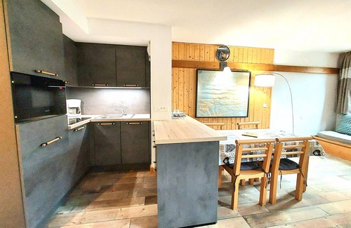 Plagne 1800 Appartement | Charmant appart 5 pers, accès piscine, parking, Plagne 1800